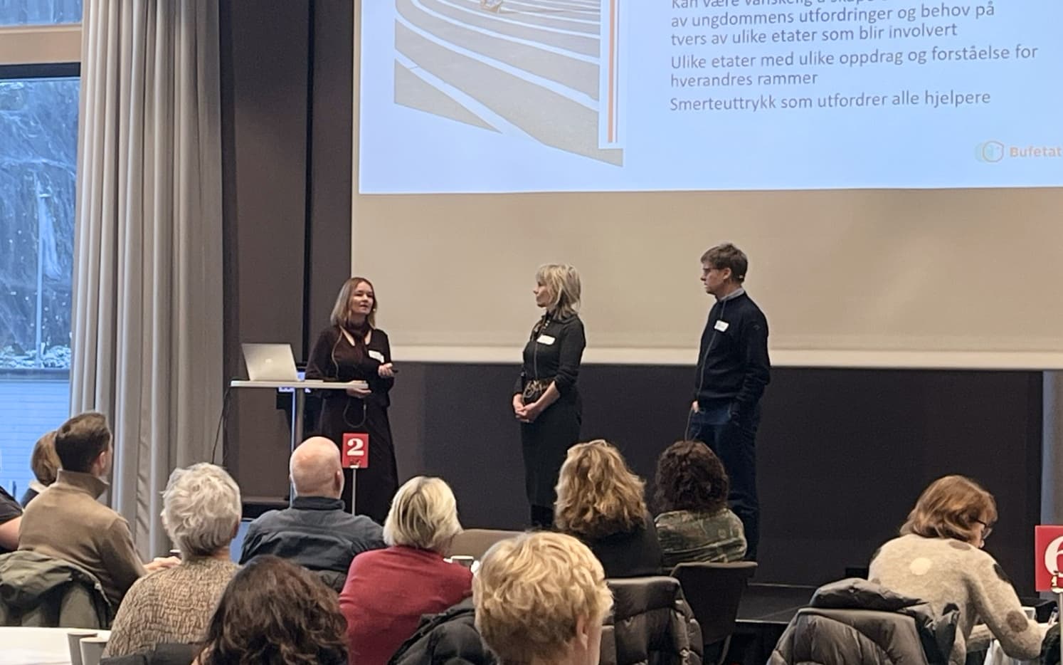 Bilde av scenen på HEBAF