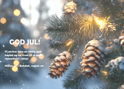 Illustrasjonsfoto: God jul