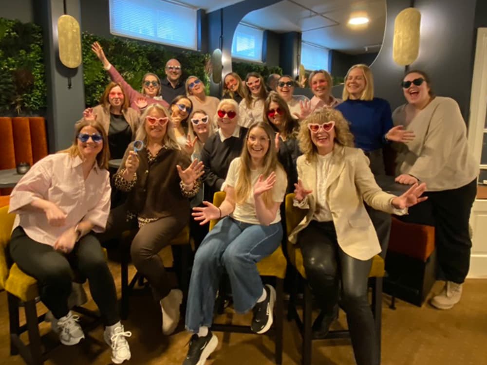 Gruppebilde av terapautopplæringen