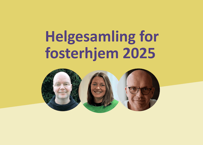 tre portrettbilder av foredragsholdere